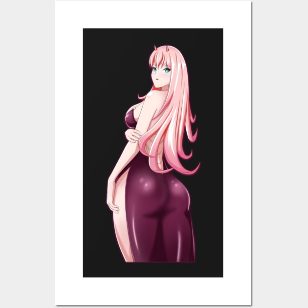 Zero Two by Angel.fanart Wall Art by AngelsFANART